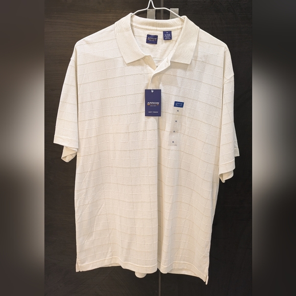 Arrow Other - Arrow Men's Ivory Polo Shirt